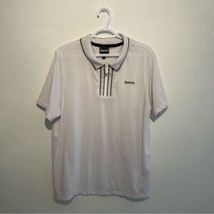 Bench Classic White Polo Shirt for Men